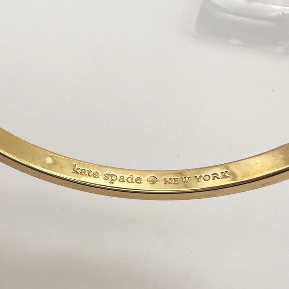 Kate Spade New York Tickle the Ivories Bangle Bracelet Preppy Minimalist Jewelry - Picture 4 of 10